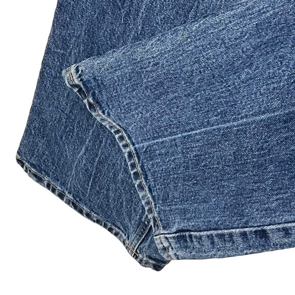 Free People We The Free Flare Jean Aura Blue High Rise Size 25 French Girl - Picture 9 of 12